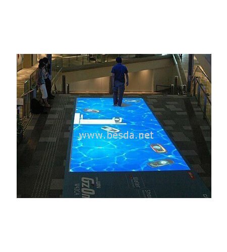 interactive projection display system, interactive projection floor system