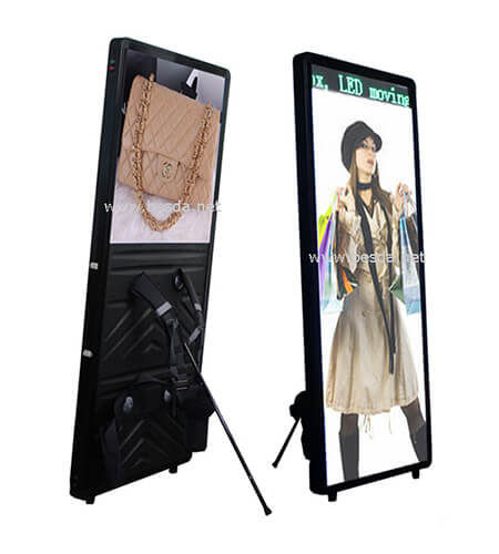 Besda LED backpack light box, billboard advertising