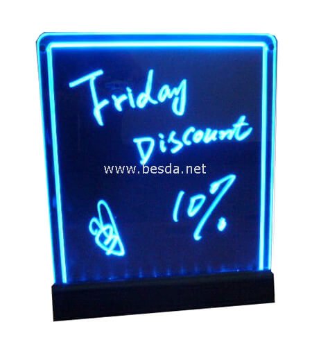 led writing board 440x430mm