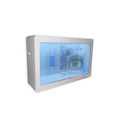 Besda Transparent LCD Display 32inch white frame