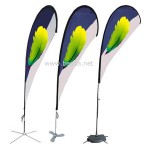 Hot product Beach Flag drop flag