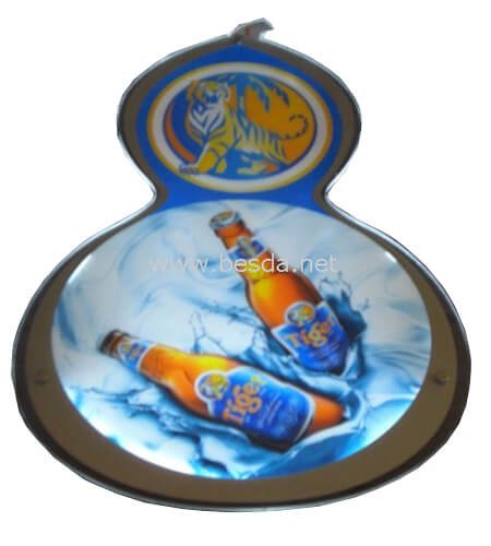 LED Acrylic crystal light box customized Gourd shape CD-3 3