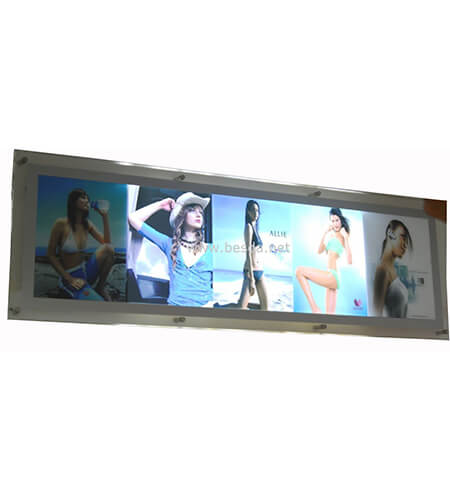 LED Acrylic crystal light box photo frame with multi images CD-2 1