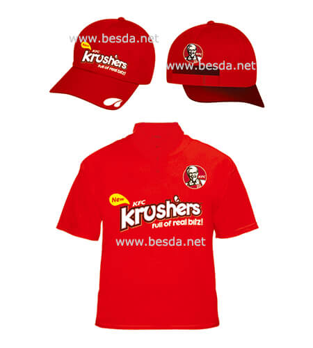EL T-shirt & cap for promotion