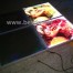 Liquid flooring tile