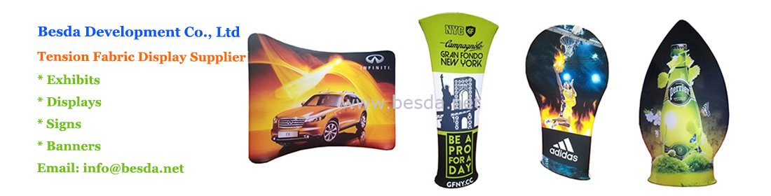 Besda Tradeshow display manufacturer, supplier & exporter