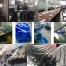 Besda advertising flag production with printing, sewing, pole & base production